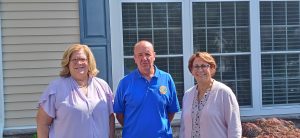 (l-r): Senator Sharon Carson, John Goglia, Senator Regina Birdsell